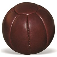 Medicine Ball Leather - Soft Touch Dark Brown