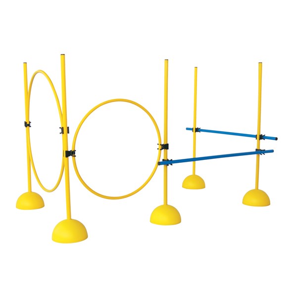 AGILITY FOR 25mm HOOPS DOME BASE FOR SPORTS SET OF 6 POLES 
