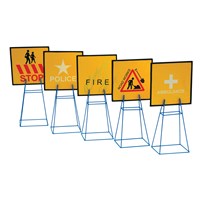 Vinex Play-N-Learn Boards - Emergency Signs