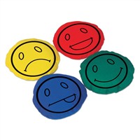 Vinex Smiley Bean-Less Bags - Round