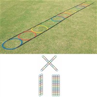 Hoops Agility Ladder Multi - Colour