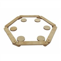 Vinex Wooden Foldable Balance Beam - Classic