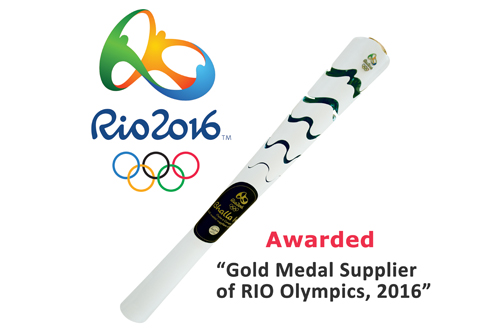 Awarded Gold Medal Supplier of Rio Olympics